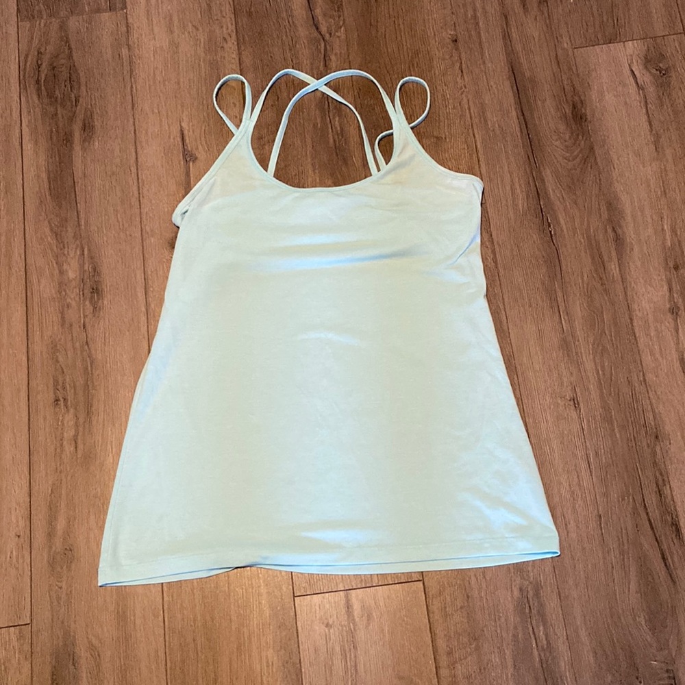 Calia open back tank top